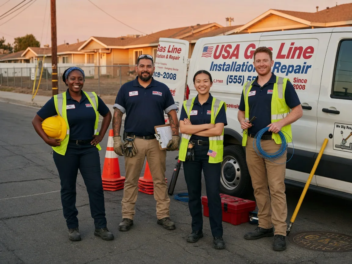 Gas Line Installation company in Perkasie, PA